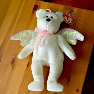 Coveted vintage Halo Beanie baby (and many more -all with tags)